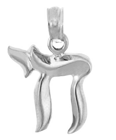 Kleine Schätze - 925 Sterling Silber Anhänger Chai von Kleine Schätze