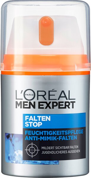 L'Oréal Men Expert Falten Stop Feuchtigkeitspflege Anti-Mimik Falten Gesichtscreme 50 ml von L'Oréal Paris