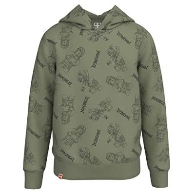 LEGO Ninjago Jungen Hoodie Kapuzenpullover Organic Cotton M12010654 von LEGO