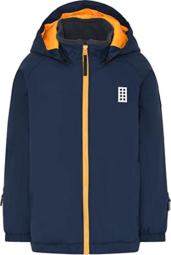 LEGO Wear Unisex Wear Jungen Unisex Winterjacke Skijacke 12.000 Wassersäule Atmungsaktiv Lwjalapo 703 Regenjacke, 590, 80 EU von LEGO