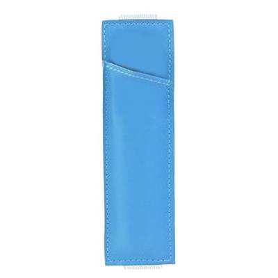 LOVIVER Verstellbares elastisches Band, Stifthalter, Stifthülle, Tasche, Tagebuch, Bleistifthalter, PU-, Stifthülle, Tasche für Tagebücher, Tagebuch, Blau von LOVIVER