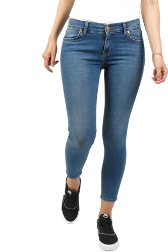 LTB Jeans Damen Jeans - Skinny Fit Jeanshosen - LONIA - Blau - 28 von LTB Jeans
