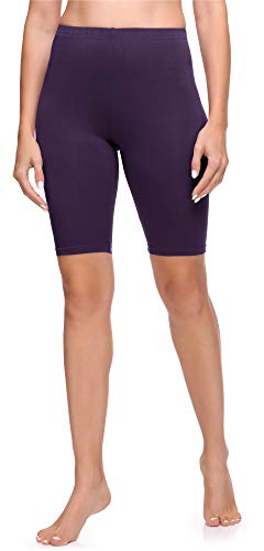 Ladeheid Damen Kurze Leggings LA40-131 (Violett, L) von Ladeheid