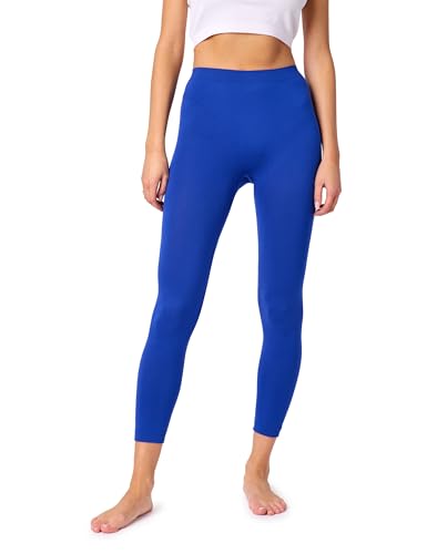 Ladeheid Lange Unterhosen Damen Funktionsunterwäsche Thermounterwäsche für Winter Sport Ski Outdoor Fußball Jogging LA40-261 (Blau, XL) von Ladeheid