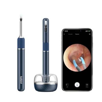 Layhou 3in1 Visual Ear Scoop Endoskopische Ohrpicker Ohrenschmalz-Entferner-Werkzeug, Löffel mit Pinzette, Reinigungswerkzeug für Kinder von Layhou