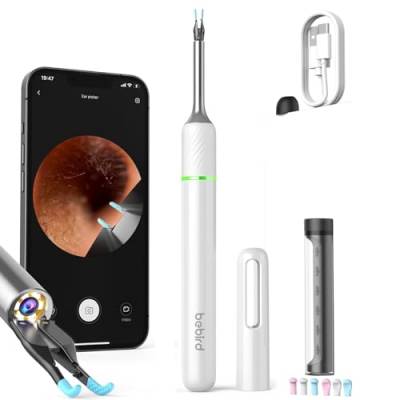 Layhou Visual Ear Scoop Endoskopische Ohrpicker Ohrenschmalz-Entferner-Werkzeug, Löffel mit Pinzette, Reinigungswerkzeug für Kinder von Layhou