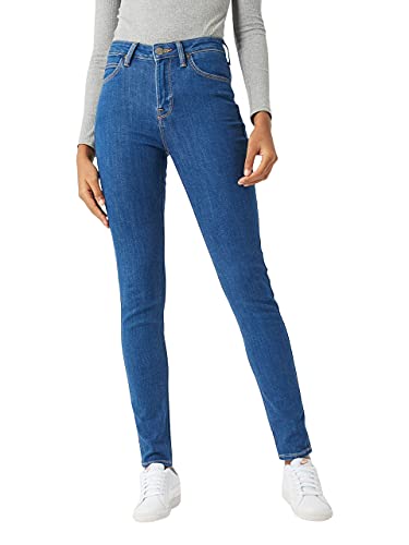 Lee Femme Scarlett High Skinny Jeans, Blau (Bright Stone Ns), 26W / 33L von Lee