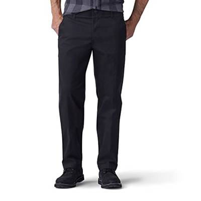 Lee Herren Performance Series Extreme Comfort Straight Fit Pantperformance Hose mit gerader Passform, Schwarz, 42 W/32 L von Lee