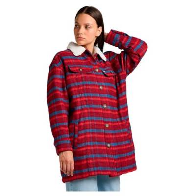 Lee Women Wool Coat Jacket, Scarlet, XS von Lee