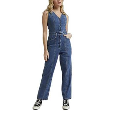 Lee Women's Sleeveless UNIONALL Overall, Hazy Indigo, X-Large von Lee