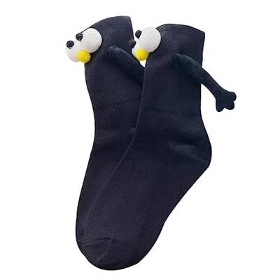 Magnetische Socken für Damen,3D-Socken für Männer | Starke Belüftung, hält die Hand in der Mitte der Wade, lustige Socken, gemütlich für Paare, Valentinstagsgeschenk Leryveo von leryveo