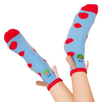 Warme Fuzzy-Socken - Lässige Heimsocken - Lustige Cartoon atmungsaktive elastische weiche gemütliche Socken für Frauen für Mädchen Frauen zu Hause schlafen Leryveo von leryveo