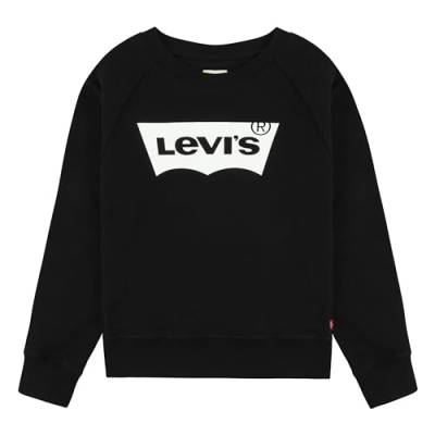 Levi's Kids Lvg key item logo crew Mädchen Black 10 Jahre von Levi's