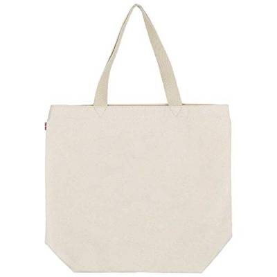 Levi's Damen Blank Canvas Red Tab Tote Bag, Elfenbein von Levi's