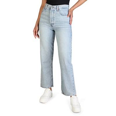 Levi's Damen Ribcage Straight Ankle 720 HIRISE SUPER Skinny MED Indigo-Worn IN, Middle Road, 27W / 27L von Levi's