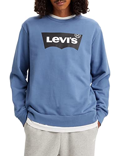 Levi's Herren Standard Graphic Crew Sweatshirt,Sunset Blue,S von Levi's