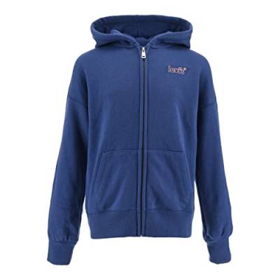 Levi's Kids Lvg poster logo zip up hoodie Mädchen 12 Jahre Marineblau (True Navy) von Levi's