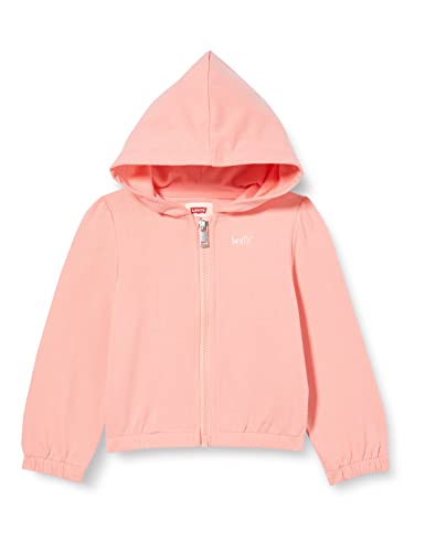 Levi's Kids elastic zip up hoodie Baby Mädchen Pfirsich N Creme 18 Monate von Levi's