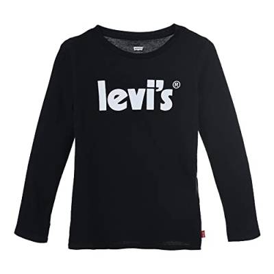 Levi's Kids ls poster logo top Mädchen Schwarz 10 Jahre von Levi's