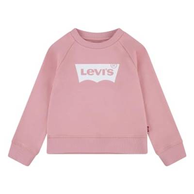 Levi's Kids Lvg key item logo crew Mädchen Pink Icing 4 Jahre von Levi's