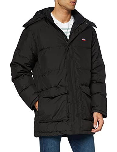 Levi's Herren Fillmore Mid Parka 2.0 Jet Black (Schwarz) L von Levi's