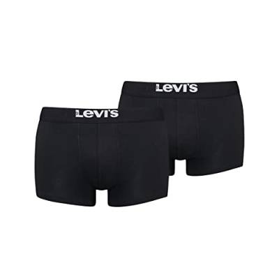 Levi's Herren Trunk Unterwäsche, Schwarz, S (2er Pack) von Levi's