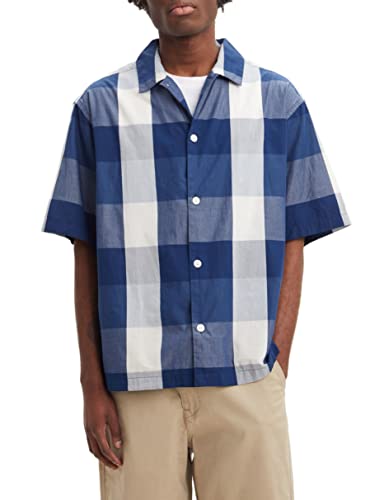 Levi's Herren Short Sleeve Slouchy Shirt Freizeithemd, Naval Academy, L von Levi's