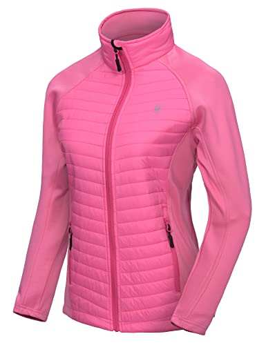 Little Donkey Andy Isolierte Wanderjacke Damen Atmungsaktiv Thermo Running Hybrid Pink neues Upgrade M von Little Donkey Andy