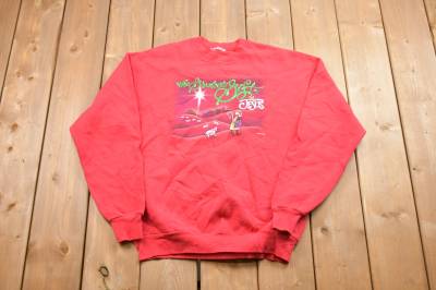 Vintage 1998 The Greatest Gift Is Jesus Christmas Crewneck Sweatshirt/90Er Souvenir Athleisure Streetwear Feiertage von Lostboysvintage