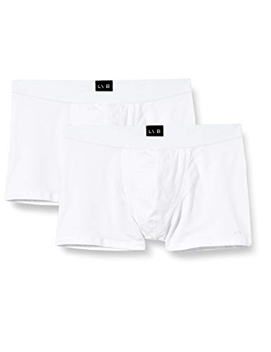 Lovable Boxer Bi-pack aus Baumwolle Herren x2 , Weiß , 6/XL von Lovable