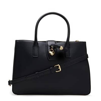 Love Moschino Damen Jc4326pp0fkb000 Handtasche, Schwarz, Einheitsgröße von Love Moschino