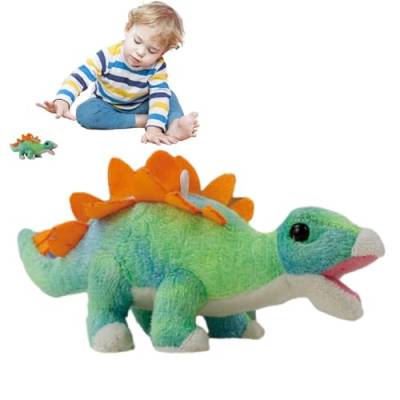 Dino-Plüschtiere für Kinder | Plüschtier-Wurfkissen,5,9-Zoll-Plüschtier-Dino-Plüschtiere, gefülltes Dinosaurier-Wurfkissen, flauschiges Freund-Umarmungskissen, Dinosaurier-Plüschtier Luckxing von Luckxing