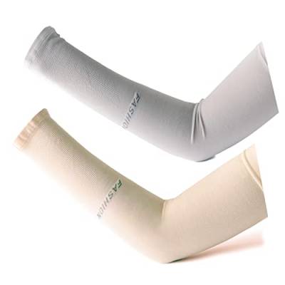 LumiSyne 2 Paar UV Sonnenschutz Arm Ärmel Damen Herren UPF 50+ Elastische Kompression Ärmel Lange Armlinge Kühlung Armabdeckung Armstulpen Für Sommer Radsport Laufen Basketball Golf Tattoo Abdeckung von LumiSyne