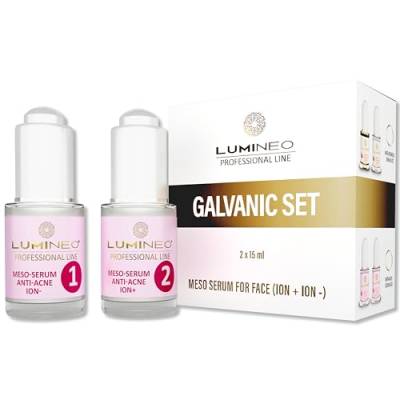 Lumineo Mesotherapie Serum Gesichtsserum Gesichtscreme Damen Serum Anti-Acne reduziert Mitesser und Pickel für Ultraschallgeräte Gesichtsmassagegeräte mit Ion von Lumineo