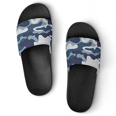 Pantoffeln Für Frauen Camouflage Muster Dusche Sandalen Badeschuhe Hausschuhe Für Männer von Lurnise