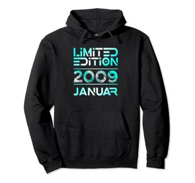 Januar 2009 Junge Mädchen 15. Geburtstag Limited Edition Pullover Hoodie von Lustige Geschenke zum 15. Geburtstag 2009