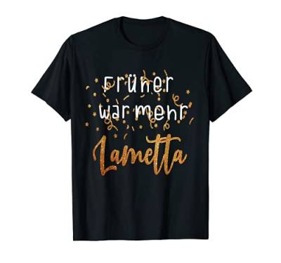 Herren Witziges Früher war mehr Lametta Xmas Geschenkidee T-Shirt von Lustige Party Weihnachten und Feier Designs
