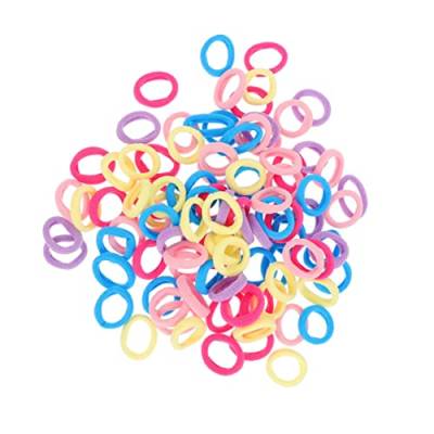 MAGICLULU 300 Stück Kinder Stirnband Haargummis Mädchen Haar Accessoires Mädchen Haar Befestigungs Kreis Mädchen Kopf Dekor Kleine Mädchen Haar Dekore von MAGICLULU