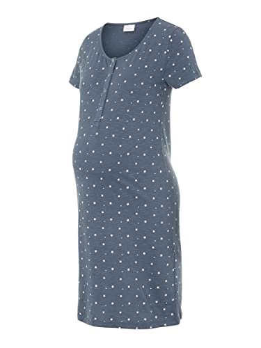 MAMALICIOUS Damen Mlmira Star Jrs Nightgown 2f A. E. Noos, Stormy Weather/Aop:star, XS von MAMALICIOUS