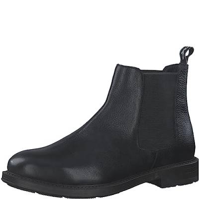 MARCO TOZZI by Guido Maria Kretschmer Herren Chelsea Boots aus Leder Elegant, Schwarz (Black), 41 von MARCO TOZZI