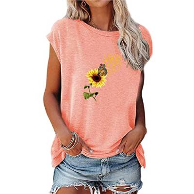 Topping addnfahrer Pullover karo Hemden Damen rusborg top spaghettiträger zec+ Tanktop Schwarze Tops vw t Shirt Damen Fun t-Shirt Spitze kuschel Hoodie eleganter Satin Bolero Crop(A6-Rosa,S) von MICKURY