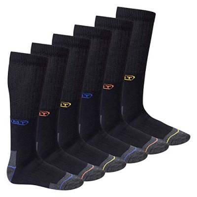 MT Herren Arbeits- und Freizeitsocken (6 Paar) Robuste Work Kniestrümpfe - Mix 43-46 von MT