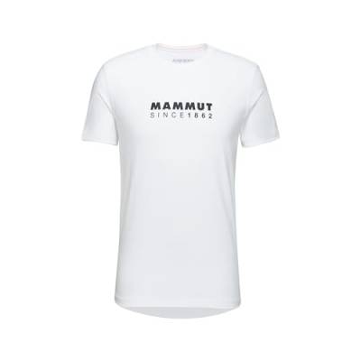 Mammut Herren T-Shirt, M, Weiß, Sportshirt Kurzarm, Trainingsshirt, aus 50 Prozent Baumwolle von Mammut