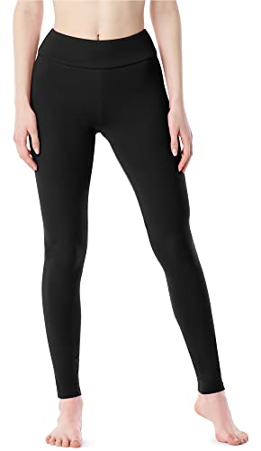 Merry Style Damen Lange Leggings aus Baumwolle MS10-429 (Schwarz, L) von Merry Style