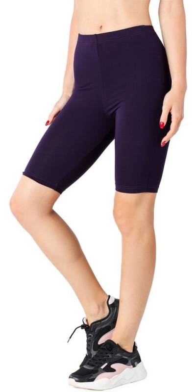 Merry Style Leggings Damen Kurze Leggings aus Viskose MS10-414 (1-tlg) elastischer Bund von Merry Style