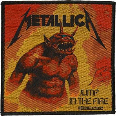 METALLICA JUMP IN THE FIRE Patch/ Aufnäher von Metallica