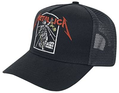 Metallica Justice Unisex Cap schwarz 100% Polyacryl Band-Merch, Bands von Metallica