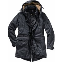 Mey & Edlich Herren Dry Wax Parka blau 52 von Mey & Edlich