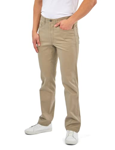 Mill&Tailor Herren Hose I Stoffhose für Männer I Chino Hose Herren I Hose für Business & Freizeit I Regular Fit (as3, Numeric, Numeric_48, Regular, Regular, beige) von Mill&Tailor