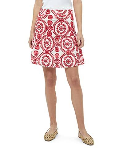 Minus Damen Musia 2 Rock, 4084E Lollipop Red Embroidery, 40 von Minus